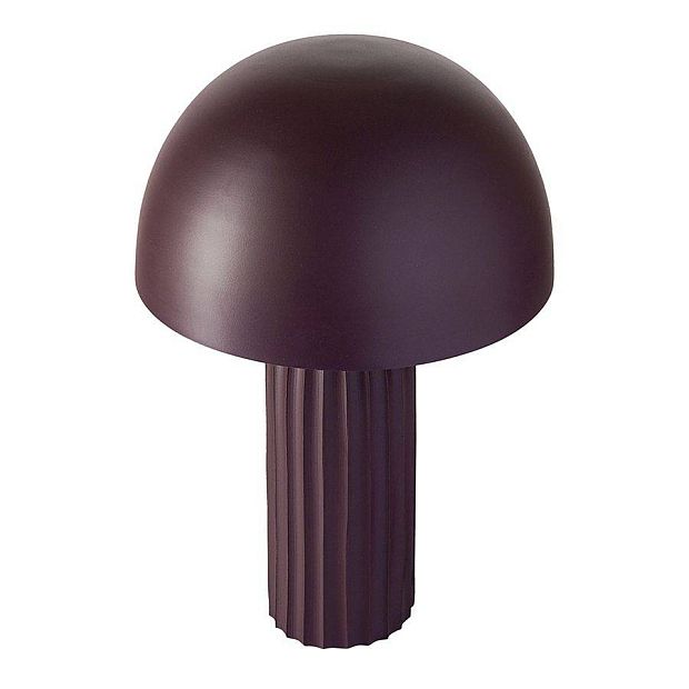 Лампа настольная texture sleek, 24х37 см, вишневая
