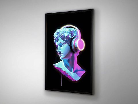 Картина Busto COLOR LED 80X120