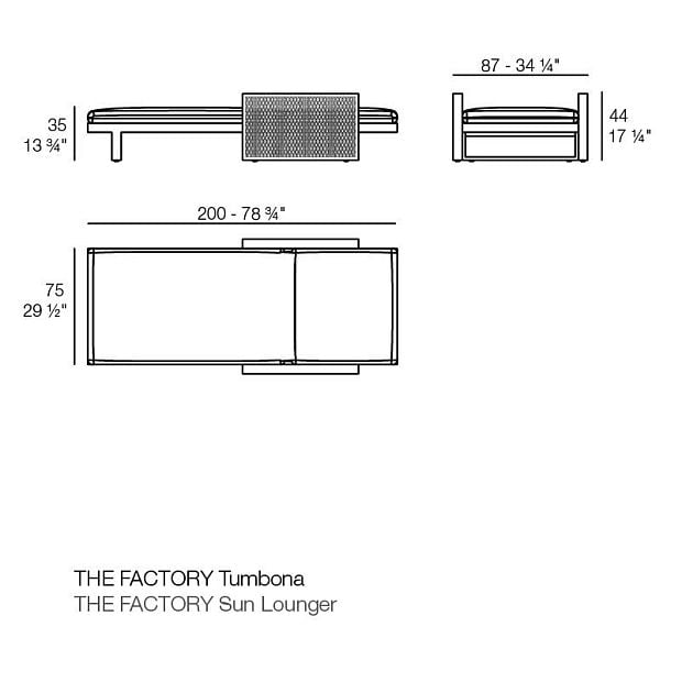 Шезлонг The Factory