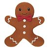 Превью Подушка вязаная classy gingerbread из коллекции new year essential, 40х50 см