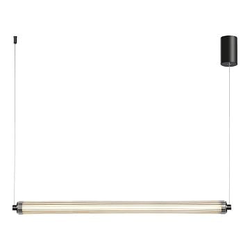 Светильник подвесной BAMBOO Черный/Прозрачный LED 1*30W 4000K