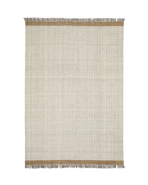 Arpe Бежевый жаккардовый ковер из джута 160 x 230 см