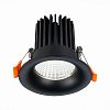 Превью Св-к встр. Черный LED 1*10W 3000K 900Lm Ra>90 38° IP20 D85xH75 170-240V