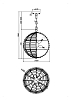 Превью Подвесной светильник Maytoni Palla MOD092PL-06CH