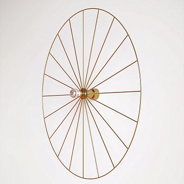 Бра WHEEL A1053 15 cm. Gold + R1052 90 cm. Gold