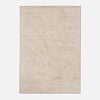 Превью Ковер 100 Tencel с эффектом состаренной ткани Izri 160 x 230 см бежевый