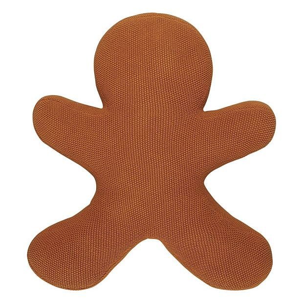 Подушка вязаная classy gingerbread из коллекции new year essential, 40х50 см