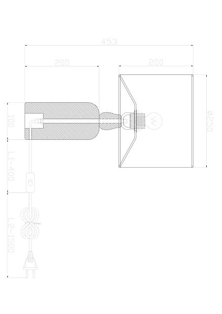 Настольный светильник Forest FR5326TL-01W1