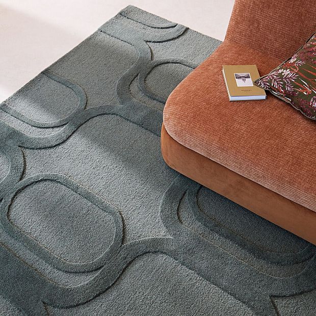 Ковер 100 шерсть Massimo 200 x 290 см зеленый