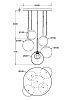 Превью Подвесной светильник Basic form MOD521PL-05G