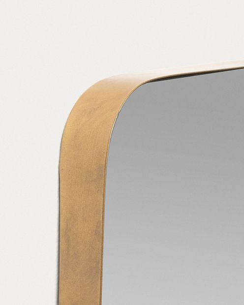 Зеркало настенное Orsini металлическое золотое 55 x 150,5 см
