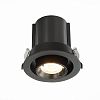 Превью Св-к встр. Черный LED 1*12W 3000K 900Lm Ra80 24° IP20 D90xH92 180-240V