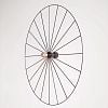 Превью Бра Wheel 90 cm черный + цоколь 25 cm черный