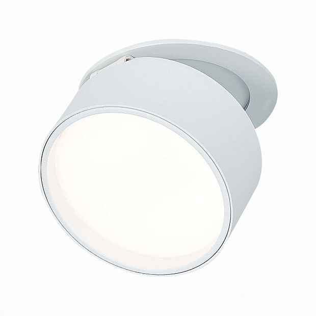 Встраиваемый поворотный светильник Белый LED 1*9W 4000K 720Lm Ra>90 120° IP20 D85xH68 1