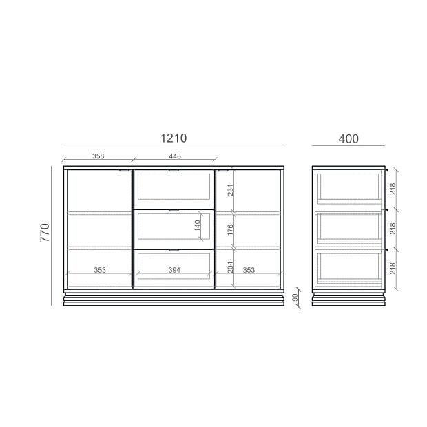 Комод TLD048