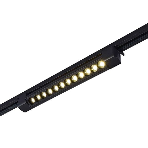 Св-к трек. Черный LED 1*20W 4000K 1 500Lm Ra>90 36° IP20 L387xW49xH54 170-240V