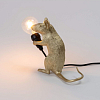 Превью Настольная лампа Mouse Lamp Sitting GOLD USB