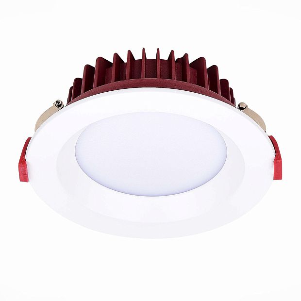 Св-к встр. Белый LED 1*12W 3000K 960Lm Ra80 100° IP44 D115xH47 100-240VV