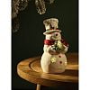 Превью Декор новогодний с подсветкой classy snowman из коллекции new year essential, 20 см