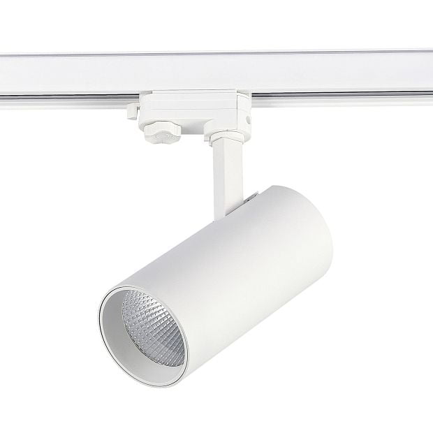 Св-к трек. Белый LED 1*30W 3000K 2 400Lm Ra>90 38° IP20 L170xW80xH245 165-265V