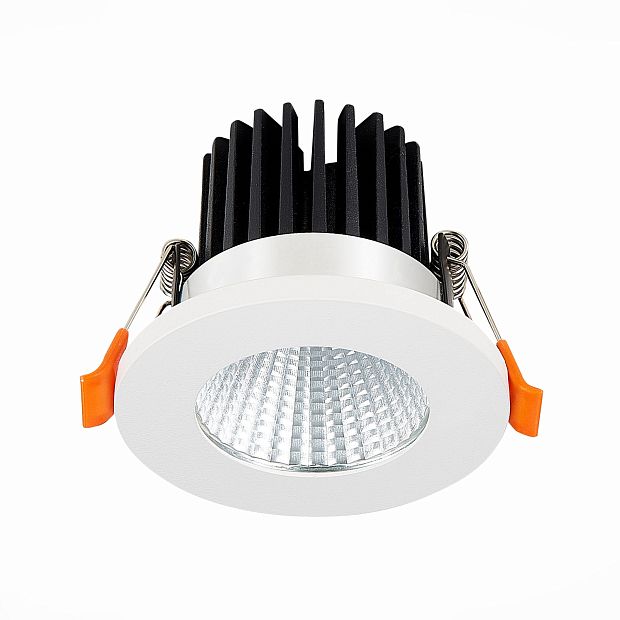 Св-к встр. Белый LED 1*10W 3000K 900Lm Ra>90 38° IP20 D80xH60 170-240V