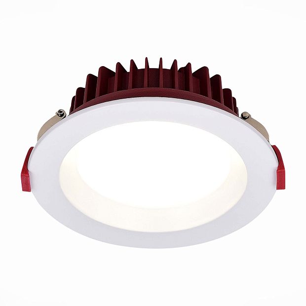 Св-к встр. Белый LED 1*18W 4000K 1 440Lm Ra80 100° IP44 D140xH52 100-240VV