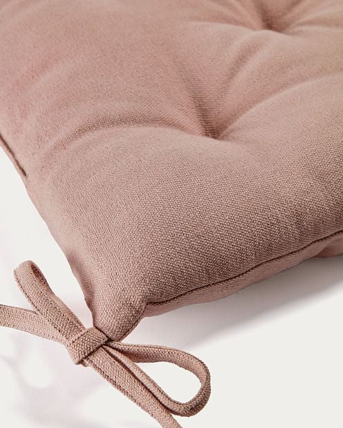 Suyai Подушка для сидения 100 % хлопок розового цвета 45 x 45 см