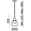 Превью Подвесной светильник Freya FR5220PL-01CH2