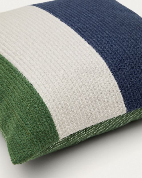 Saigua Чехол на подушку в разноцветную полоску 45x45