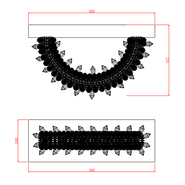 Настенный светильник MD-0120B-wall chrome