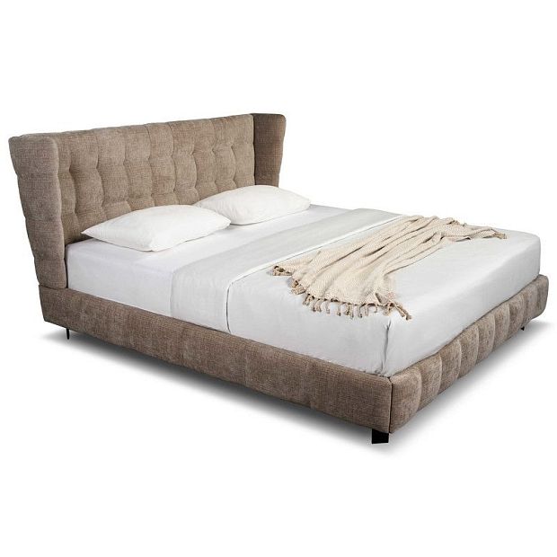 Кровать с решеткой Misha SELECTION отделка ткань кат 6