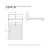 Превью Кровать CASCADE 418