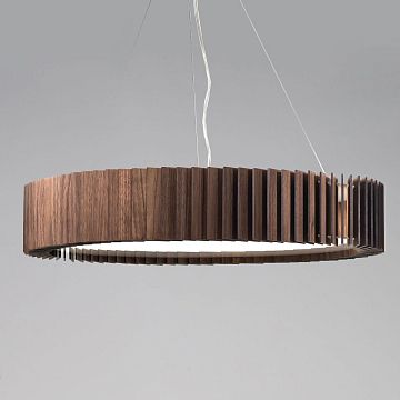 Rotor Chandelier L - американский орех - вплотную к потолку