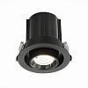 Превью Св-к встр. Черный LED 1*12W 4000K 900Lm Ra80 24° IP20 D90xH92 180-240V