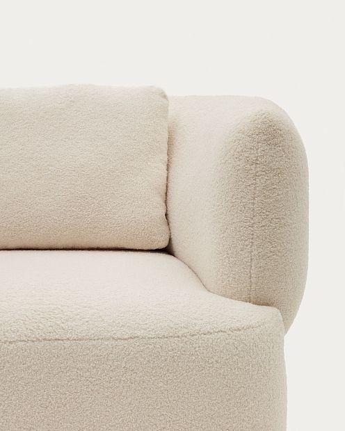 Martina Поворотное кресло в белоснежном цвете с подушкой