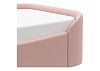 Превью Диван-кровать KIDI Soft с низким изножьем 90*200 см R (розовый)