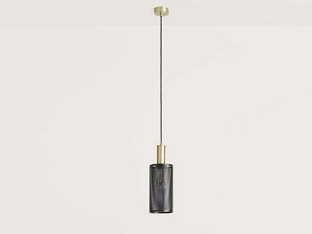 Подвесной светильник Fito 25 cm латунь - черный