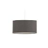 Превью Nazli small linen light shade with grey finish Ø 40 cm