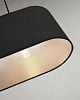 Превью Palette lampshade in black 20 x 75 cm