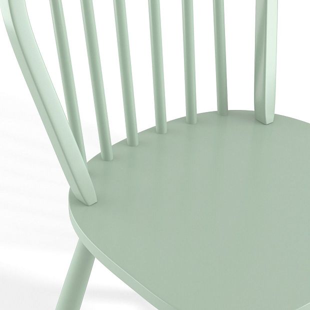 Комплект из 2 стульев с решетчатой спинкой WINDSOR единый размер зеленый