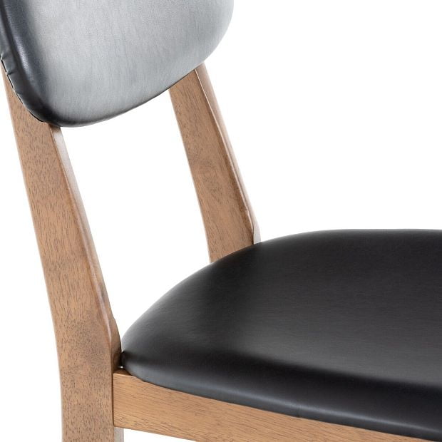Комплект из 2 барных стульев винтаж Watford каштановый