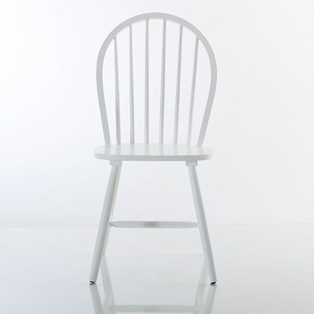 Комплект из 2 стульев с решетчатой спинкой WINDSOR единый размер белый