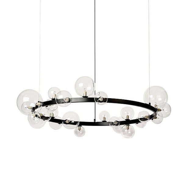 Люстра Art Deco Bubble 8828P/L black/clear