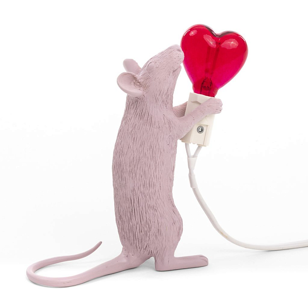 Настольная лампа Mouse Lamp Love Edition USB