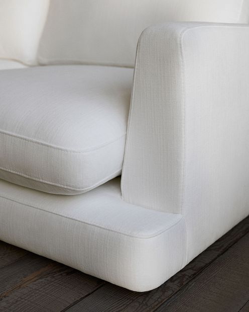 Gala 4-местный диван с правым шезлонгом белый 300 см