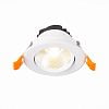 Превью Св-к встр. Белый LED 1*8W 3000K 640Lm Ra80 36° IP20 D86xH50 220-240V