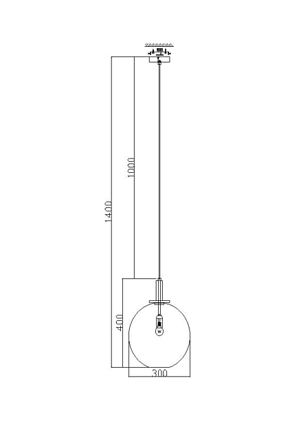 Подвесной светильник Freya Moke FR4007PL-01BT