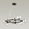 Превью Люстра Art Deco Bubble OMG1075R black/clear