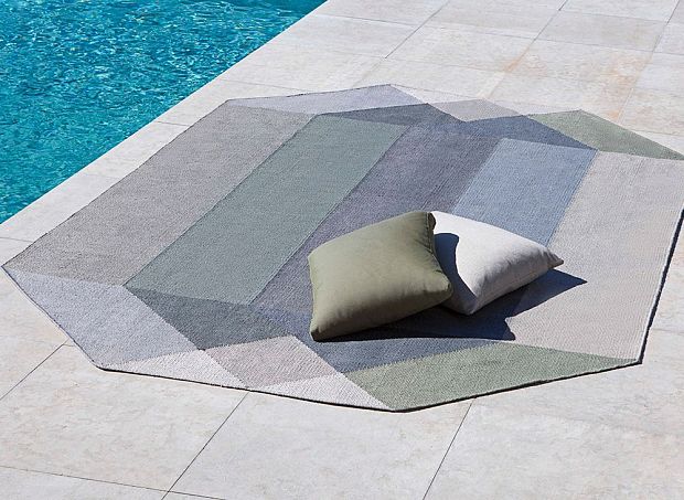 Ковер Diamond Green-Grey 200x260 cm