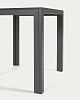 Превью Sirley Уличный стол из черного алюминия 70 x 70 см
